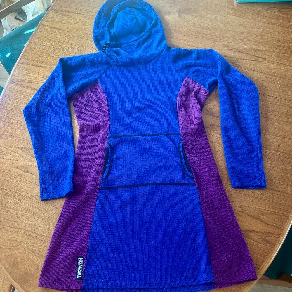 Melanzana Micro Grid Dress - Size Medium